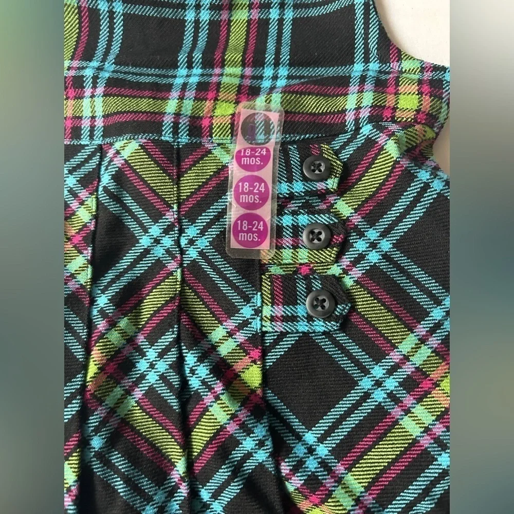 Vintage Baby Girl Gymboree Plaid Dress